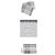 Burberry Sciarpa in cashmere a quadri unisex (Mitten Grey) Marrone - vista 4