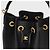 Céline Borsa Tin Clara in vitello grana Noir Nero - vista 5
