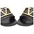 Valentino Ciabatte slide da donna con logo Signature Nero - vista 13