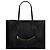 Céline Flat Cabas New Luggage Pelle di Vitello Lucida Black Nero