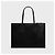 Céline Flat Cabas New Luggage Pelle di Vitello Lucida Black Nero - vista 5