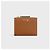 Céline Cartera compacta de piel de becerro granulada suave marrón monedero para mujer Castaño - vista 2