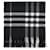 Burberry Sciarpa in cashmere a quadri Nero