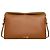Céline Borsa tote e a tracolla da donna Trio Flap in pelle di agnello morbida marrone