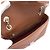 Gucci Borsa a tracolla matelassé media GG Marmont con catena dorata Marrone - vista 7