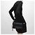 Céline Borsa Tote e a tracolla da donna Trio Flap in pelle di agnello morbida nera - vista 5