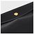 Céline Borsa Tote e a tracolla da donna Trio Flap in pelle di agnello morbida nera - vista 9