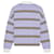 Céline Gestreifter Baumwoll- Polo-Pullover Lilac Brown Braun - Ansicht 2