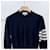Thom Browne Kaschmir-Strickpullover für Damen Navy Blau  - Ansicht 3