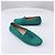 Tod's Mocassini Penny in camoscio verdi Verde - vista 2
