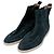 Loro Piana Botines Chelsea de ante Verde