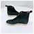 Loro Piana Botines Chelsea de ante Verde - vista 5