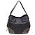 Burberry Borsa Tote e Borsa a Tracolla Canterbury in Pelle Borchiata Marrone - vista 3