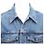 Off White Skate Blue Denim Jacke Blau - Ansicht 2