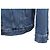 Off White Skate Blue Denim Jacke Blau - Ansicht 6