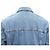 Off White Skate Blue Denim Jacke Blau - Ansicht 7