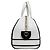 Dior Borsa Bowling Vibe Zip in pelle Borsa Tote Borsa a tracolla Medium White Bianco - vista 7