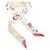 Burberry Sciarpa di seta Blooms of Britain da donna (Beige) Marrone