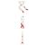 Burberry Sciarpa di seta Blooms of Britain da donna (Beige) Marrone - vista 3
