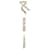 Burberry Sciarpa in seta Archive Night da donna Marrone - vista 3