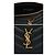 Saint Laurent Tarjetero Monogram Gold Zip Wallet Black Negro - vista 9