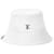 Louis Vuitton Bucket Hat Weiß Tuch