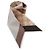 Gucci Foulard a nastro in seta stampata Marrone - vista 4