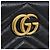 Gucci Borsa a Pochette Matelassé Nera Nero - vista 5