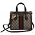 Gucci Borsa Tote e Borsa a Tracolla Ophidia Small Marrone - vista 5