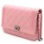 Borsa a tracolla Boy Chanel WOC in pelle rosa - vista 2