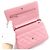 Borsa a tracolla Boy Chanel WOC in pelle rosa - vista 6