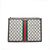 Gucci Borsa a Pochette Portfolio Ophidia GG Supreme Marrone