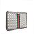 Gucci Borsa a Pochette Portfolio Ophidia GG Supreme Marrone - vista 3