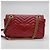 Gucci Borsa a tracolla con catena Marmont Matelassé Rosso - vista 8