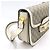 Horsebit 1955 Gucci Borsa a tracolla Horsebit White GG Supreme Canvas - vista 10