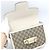 Horsebit 1955 Gucci Borsa a tracolla Horsebit White GG Supreme Canvas - vista 6