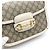 Horsebit 1955 Gucci Borsa a tracolla Horsebit White GG Supreme Canvas - vista 9