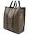 Burberry Borsa Tote in tela con borchie dorate Multicolore - vista 2