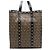 Burberry Borsa Tote in tela con borchie dorate Multicolore - vista 4