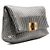 Tom Ford Clutch pieghevole da donna Argento Metallizzato - vista 3