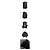 Saint Laurent Canvas Rucksack mit einer Tasche Schwarz - Ansicht 2