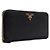 Prada Black Vitello Move Zip Damen Langbeutel - Ansicht 3