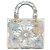 Dior Cruise Collection Rev Dinfini Lady Bag Medium Bianco