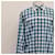 Prada Camicia in cotone bianca da uomo Blu - vista 5