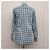 Prada Camicia in cotone bianca da uomo Blu - vista 8