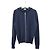 Hermès Giacca con cappuccio e zip in cashmere Nero - vista 4