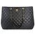 Chanel Borsa a tracolla Classic Caviar Nero