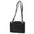 Chanel Collar and Tie Flap Chevron Sheepskin Small Nero - vista 2
