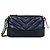 Chanel Gabrielle Hobo Two Way Chain Crossbody Mini Navy series Blu