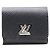 Louis Vuitton Cartera Twist XS para mujer Negro